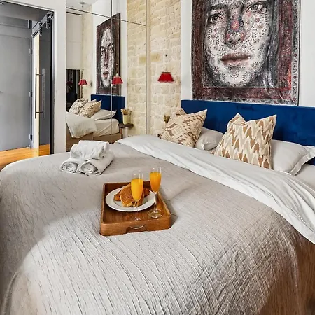 Bnbnova - Ile Saint-louis 1br - Notre-dame Apartamento *